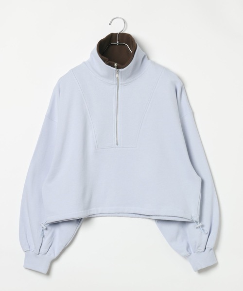 tシャツ レイヤーハーフZIPショートプルオーバー　1077759 レディース メンズ | LEPSIM | 03
