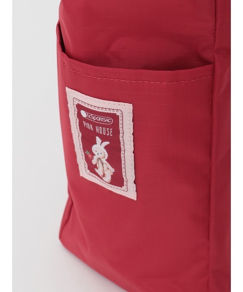PINK HOUSE トートバッグ ピンク （未使用、大き目、マチにシワ有り） PINK HOUSE（ピンクハウス） トートバッグ PH ROYAL BERRY ML 2 WAY