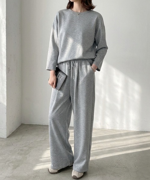 COCOMOMO セットアップ 大人リラクシーセット ポンチスウェット