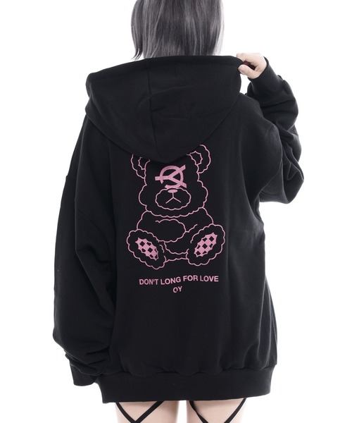 OY（オーワイ） パーカー 「OY/オーワイ」GLITTER ODOLLY HOODIE ZIP 