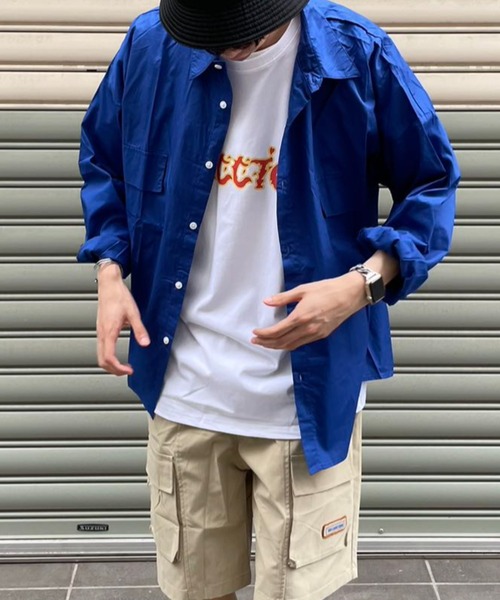 MGV シャツ ビッグシルエットドロップショルダーオーバーサイズ
