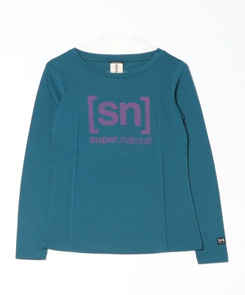 ブラウス シャツ エスエヌスーパーナチュラル W ESSENTIAL I.D. LS レディース