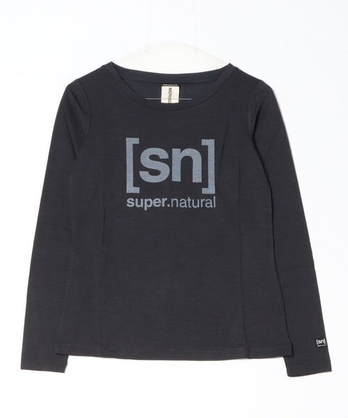 tシャツ エスエヌスーパーナチュラル W ESSENTIAL I.D. LS レディース