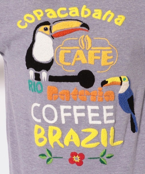 在庫超激安 tシャツ Tシャツ birdog/バードッグ/hand embroidery t-shirts -COFFEE-/手刺繍Tシャツ ZOZOTOWN PayPayモール店 - 通販 - PayPayモール 即納最安値