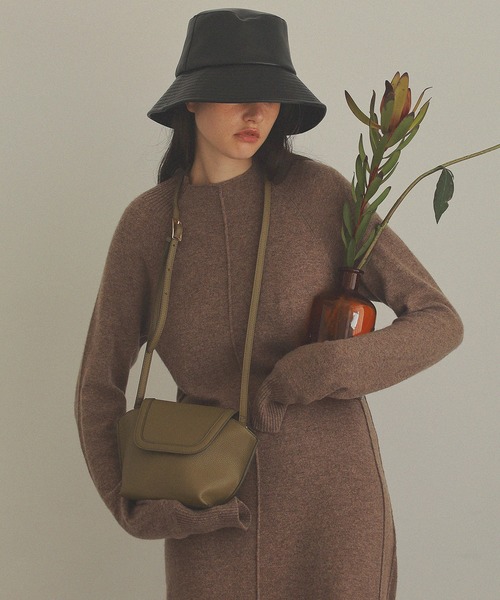 ショルダーバッグ バッグ 【EFOLE】フェイクレザー フラップ ミニ ショルダー バッグ|ZOZOTOWN |03