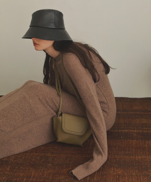 ショルダーバッグ バッグ 【EFOLE】フェイクレザー フラップ ミニ ショルダー バッグ|ZOZOTOWN |07