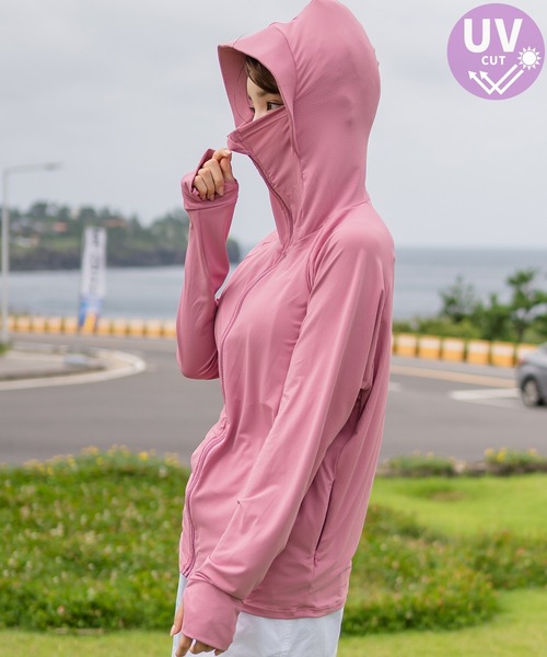 新品未使用 WCJ ラッシュガード ピンク TeddyShop（テディショップ） ラッシュガード 「UVカット率 99%以上