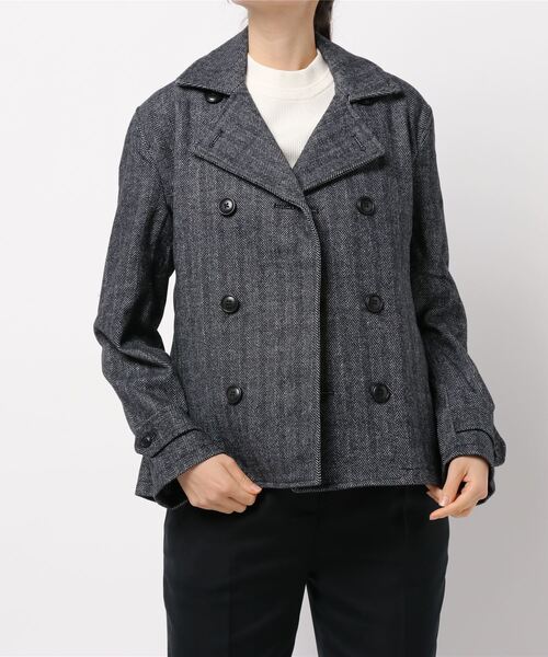 希少 アーカイブ ピーコート 切り替え マルチジップ グッドデザイン