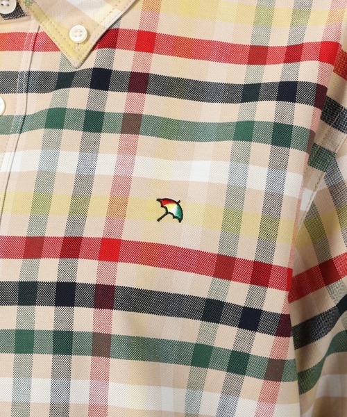 ブラウス シャツ APクラシック ハウスチェック オックス 半袖 シェアシャツ レディース メンズ Arnold Palmer ブラウス シャツ APクラシック ハウスチェック