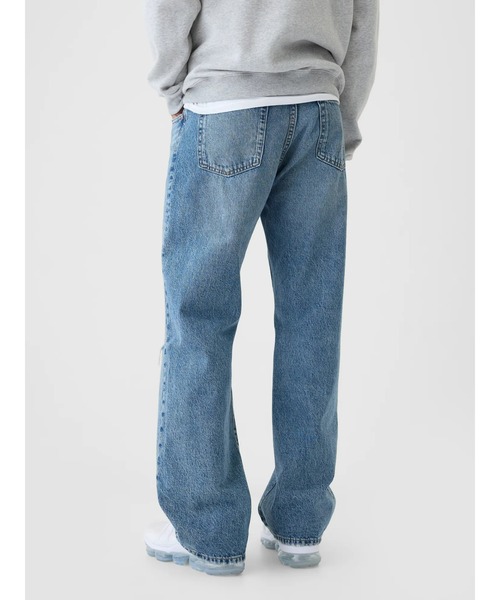 Gap ギャップ カジュアルパンツ コットン100% ホワイトデニム レディース GAP｜(M)ウォッシュウェル オーガニックコットン100% '90s