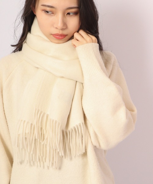 FUNALIVE ストール マフラー CASHMERE MUSEUM 手洗いできる