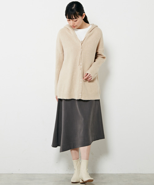 MELROSE claire スカート 「スタイルアップ見えする絶妙なシルエットと 