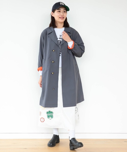 ステンカラーコート THE NORTH FACE PURPLE LABEL × BEAMS BOY / 別注 ステンカラーコート23SS BEAMS NORTH FACE PURPLE THE LABEL BOY 別注