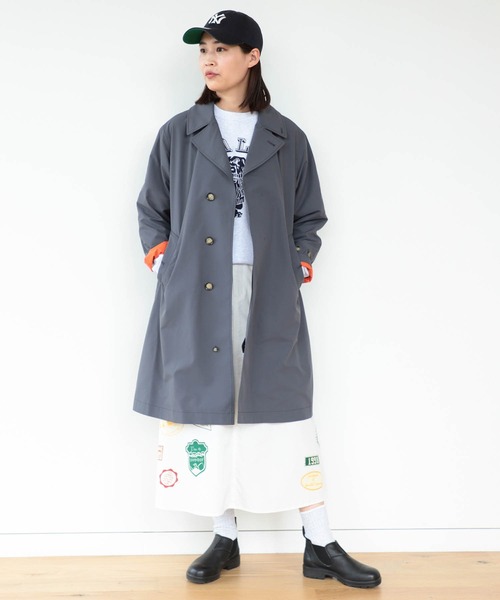 ステンカラーコート THE NORTH FACE PURPLE LABEL × BEAMS BOY / 別注 ステンカラーコート23SS BEAMS NORTH FACE PURPLE THE LABEL BOY 別注