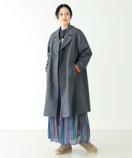 ステンカラーコート THE NORTH FACE PURPLE LABEL × BEAMS BOY / 別注 ステンカラーコート23SS BEAMS NORTH FACE PURPLE THE LABEL BOY 別注