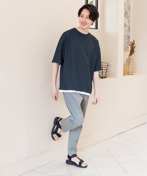 GLOBAL WORK（グローバルワーク） tシャツ Tシャツ クルーネック