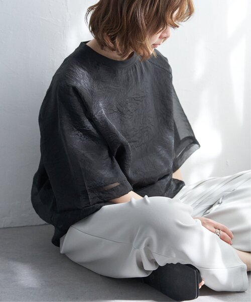 notch.（ファッション） tシャツ オーガンジーTブラウス