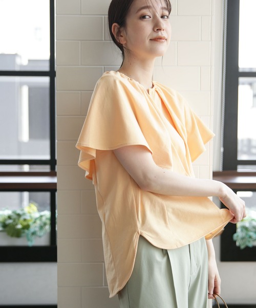 tシャツ LB.03/Repurフレアスリーブカットトップス レディース | NANO universe | 10