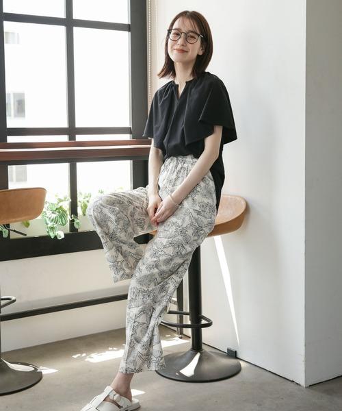 tシャツ LB.03/Repurフレアスリーブカットトップス レディース | NANO universe | 20