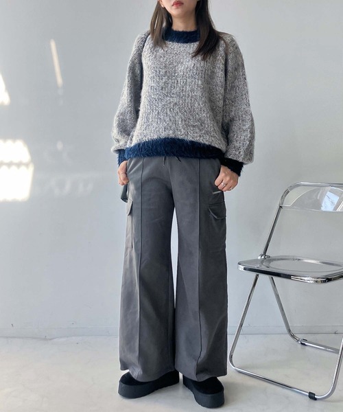 AS KNOW AS（アズノゥアズ） ニット セーター 色々紡いでふわっと