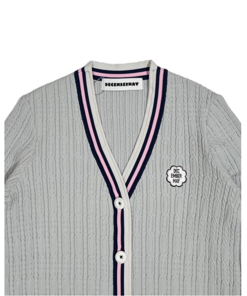 DECEMBERMAY セーター ニット Old School Cable Cardigan メンズ