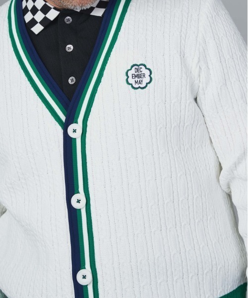 DECEMBERMAY セーター ニット Old School Cable Cardigan メンズ