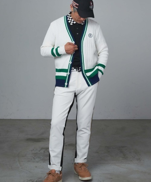 DECEMBERMAY セーター ニット Old School Cable Cardigan メンズ