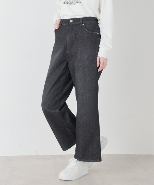 完成品 ジーンズ Honeys デニム ストレートパンツ（股下 デニムパンツ パンツ
