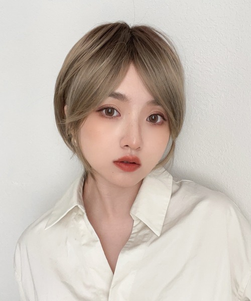 ウィッグ エクステ 「 クールアトレショート 」 ショート 自然 フル