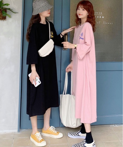 ワンピース オーバー サイズ ロゴ : ZOZOTOWN Yahoo!店 - 通販 - Yahoo