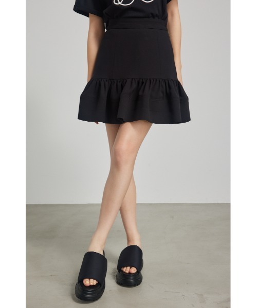 大人気☆riendaフリルスカート rienda（リエンダ） スカート ミニマーメイドフリルスカート