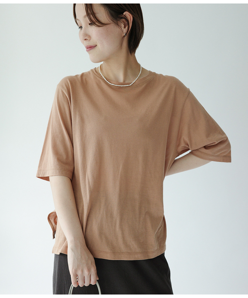 tシャツ セカンドスキン ハーフスリーブプルオーバー レディース