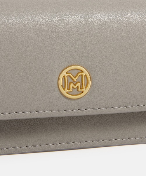 METROCITY 財布 「メトロシティ」牛革 長財布 キルティング ロゴ