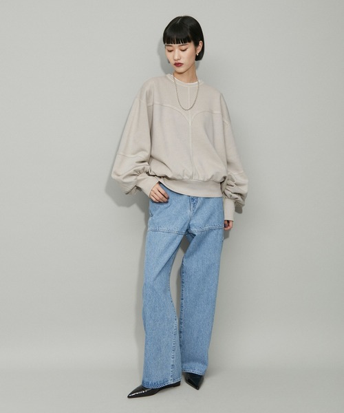 ADAM ET ROPE'（アダムエロペ） スウェット 「サステナブル・WEB限定