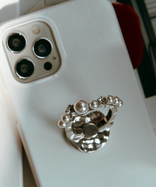 PEARL WAVE RING PHONE GRIP