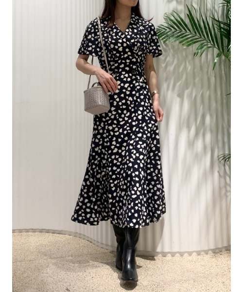 SNIDEL」 ノースリーブワンピース 0 ネイビー レディース : 85705377  