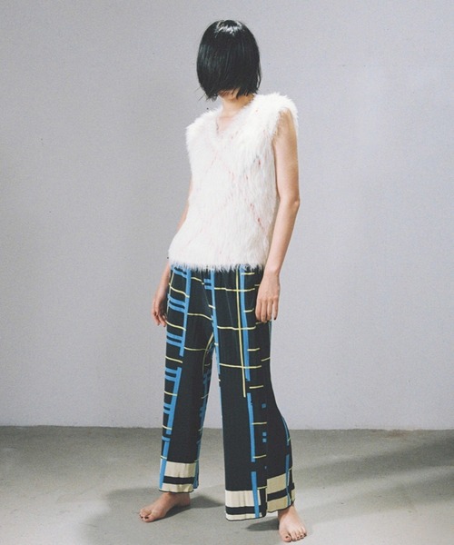 PAMM けものがれのシャギーニットベスト けものがれのシャギーニットベスト – pamm.officialstore