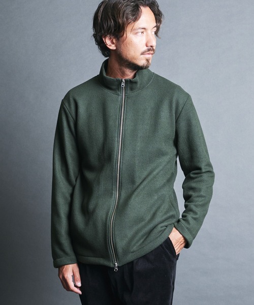 Magine セーター ニット QUARTER KNIT STAND ZIP TRACK JKT 