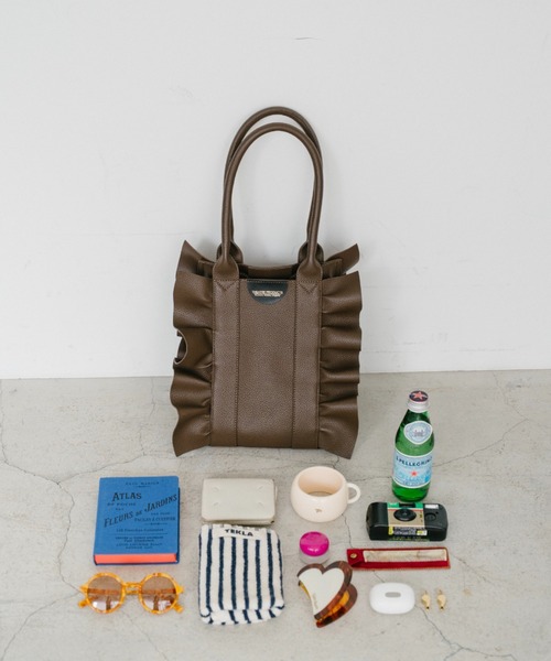 THEATRE PRODUCTS（シアタープロダクツ） トートバッグ フリルレザー