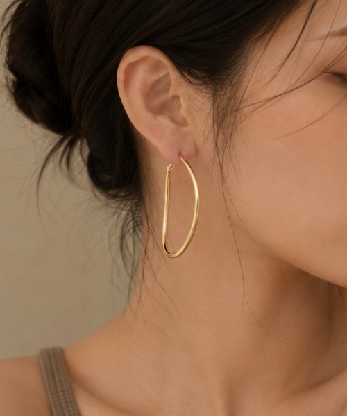 ete（エテ） ピアス K18YG e_Grain ピアス レディース : ZOZOTOWN