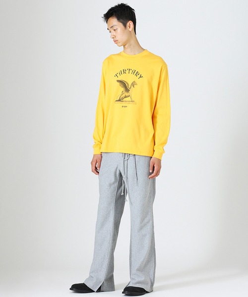 DIET BUTCHER Long shirt ダイエットブッチャーロングシャツ DIET BUTCHER SLIM SKIN tシャツ BUTCHER/ダイエットブッチャー