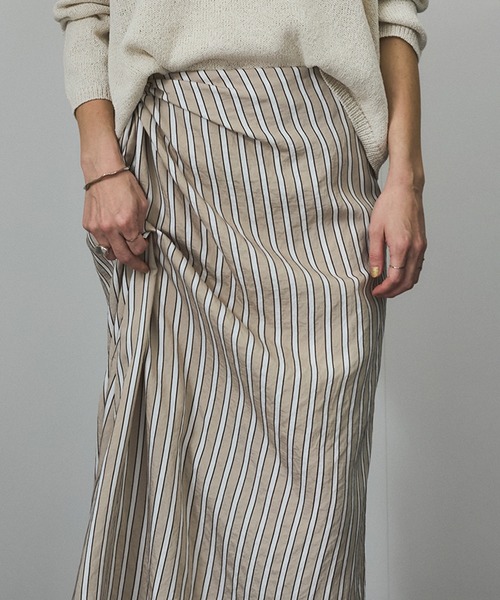 SALON adam et rope'（サロン アダム エ ロペ） スカート ストライプ