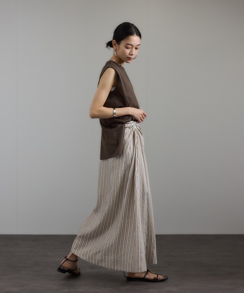 SALON adam et rope'(サロン アダム エ ロペ) スカート ストライプ SALON adam et rope'(サロン アダム エ ロペ) スカート ストライプ