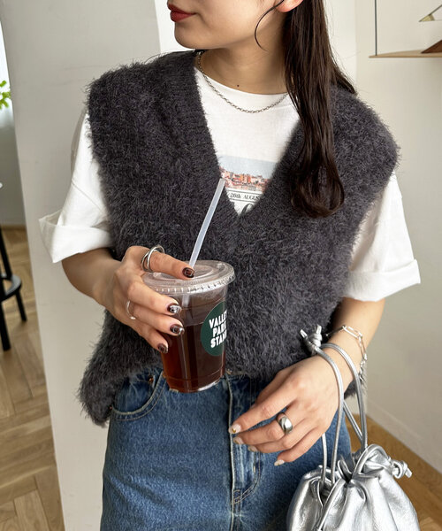 Discoat（ディスコート） ニット セーター 「WEB限定」ライトフェザー