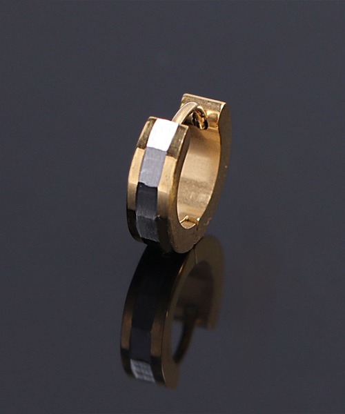 SBG by 7JEWELRY ピアス SBG シルバーラインフープピアス 片耳 メンズ