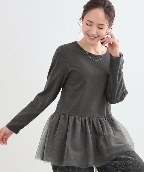 DRESKIP（ドレスキップ） tシャツ 「S-LL/体型カバー」いつものコーデ