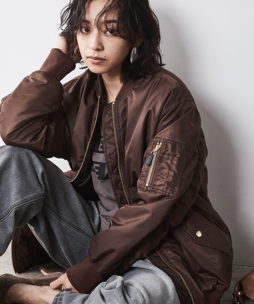 CHIC STYLE（シックスタイル） ブルゾン M ブラウン レディース