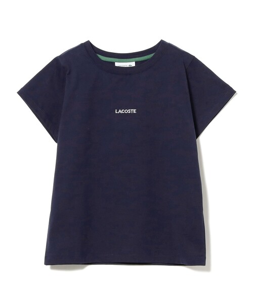 LACOSTE tシャツ / コンパクト ブランドネーム ロゴ Tシャツ