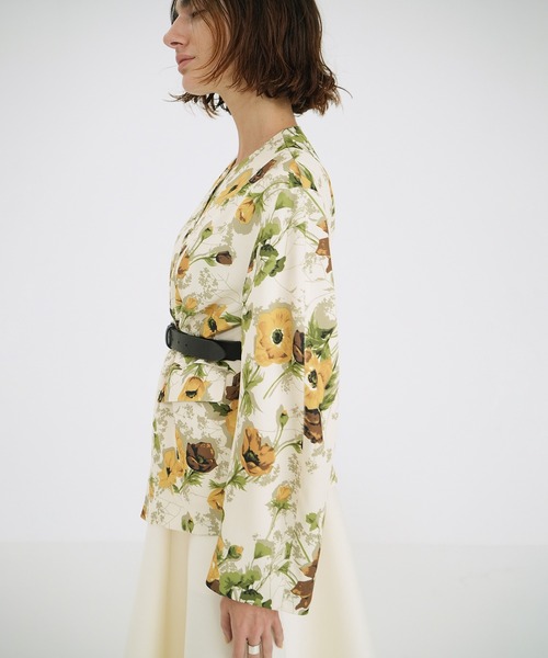 CLANE（クラネ） SCARF FLOWER RIBBON TOPS レディース : ZOZOTOWN