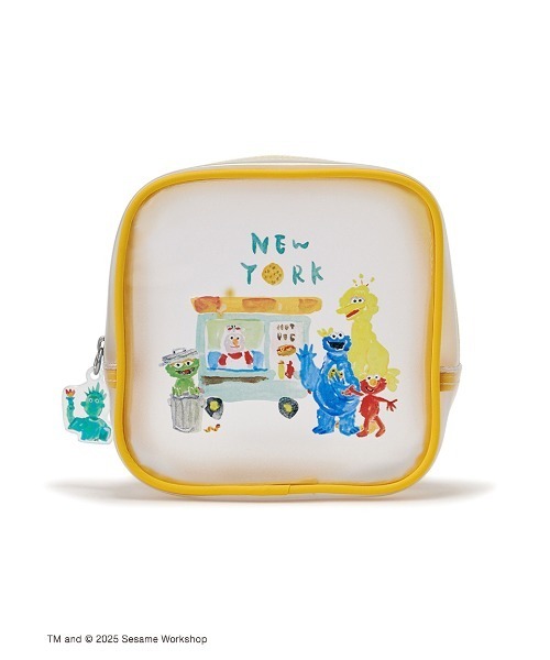 エルマーとボリス ウォータードームとハンカチ新品 SESAME STREET（セサミストリート） ポーチ 「ヒラノトシユキ